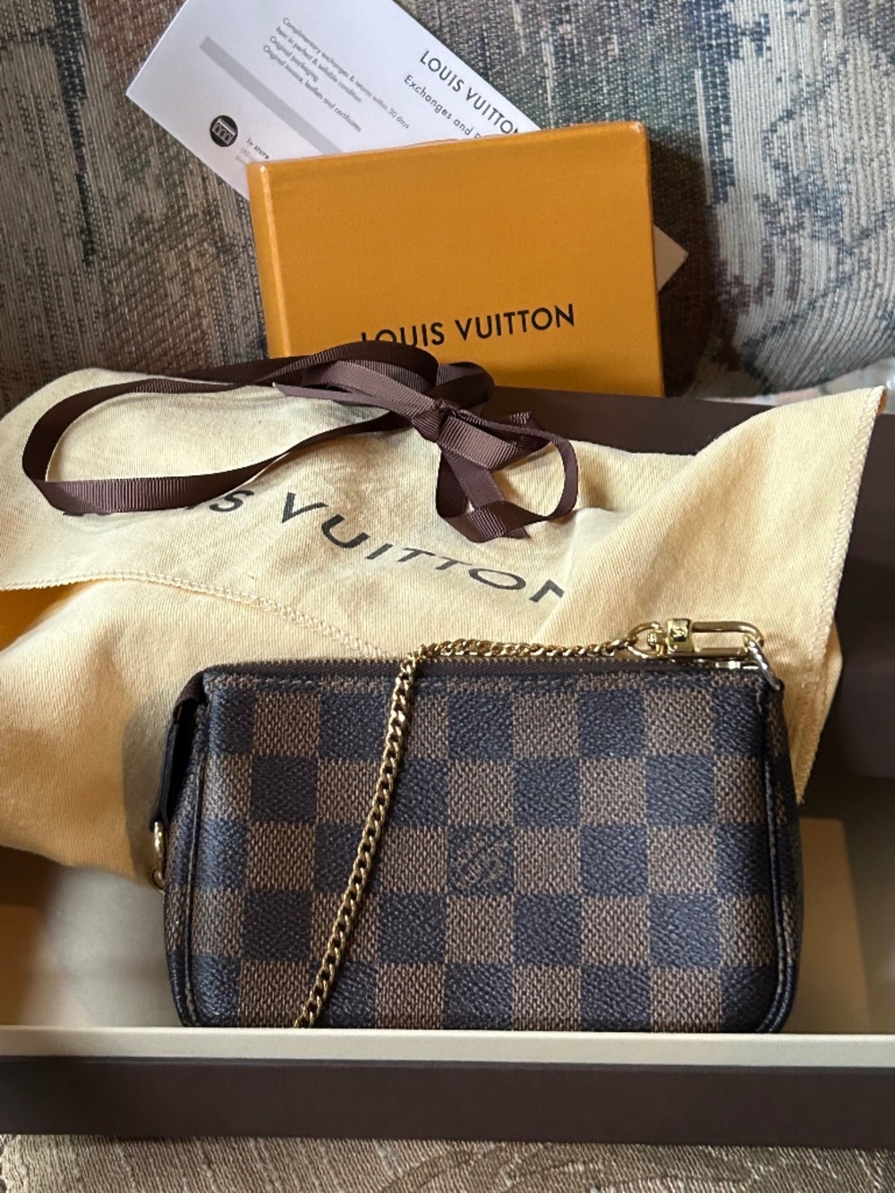 100% authentic NEW POCHETTE accessories mini